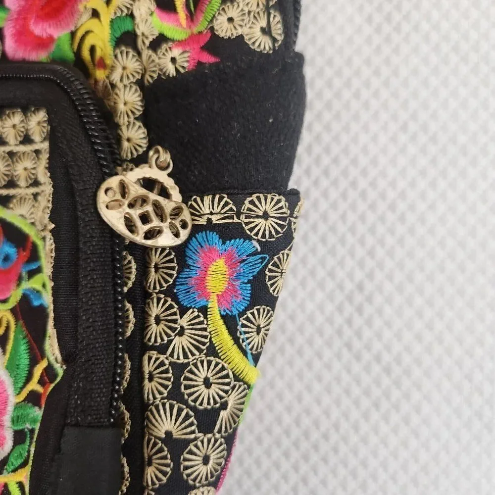 Unbranded black embroidered